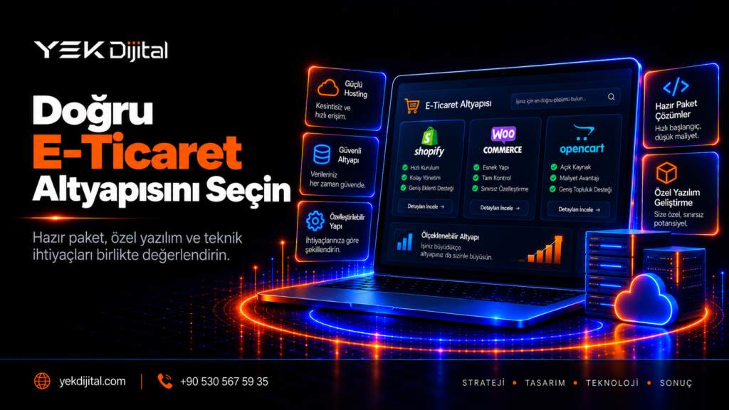 E-Ticaret Sitesi Nasıl Kurulur